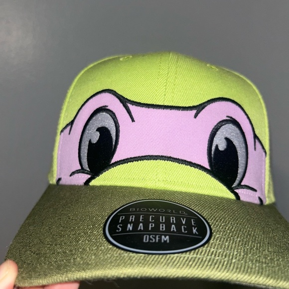 Spencer's Other - TMNT DONATELLO MASK SNAPBACK HAT
